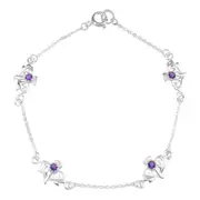 Hamilton and Young Scottish Thistle Flower Of Scotland Bracelet