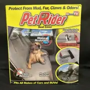 Pet Rider Seat Cover-As Seen On TV For Cars/SUV Also Fits Sofa/Bed Machine Wash