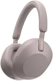 [Sony] WH-1000XM5 Noise Cancelling Wireless Over-Ear Headphones, Bluetooth, Clear Call Quality, Hi-Res, Up to 30hr Battery Life, Quick Charge, Alexa & Google Assistant, iOS & Android - Smoky Pink