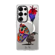 Galaxy S25 Ultra Clear Magnetic Case METAMORPHOSIS IPHONE CASE BY SUE TSAI