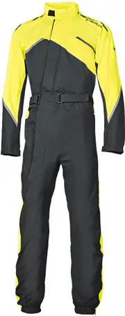 Held Monsun II, rain suit 1pcs. , color: Black/Neon-Yellow , size: 4XL