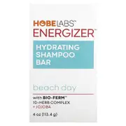 Hobe Labs, Energizer, Hydrating Shampoo Bar, Beach Day, 4 oz (113.4 g)