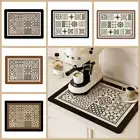 Dish Drying Coffee Machine Mat Non-slip Tableware Pad Kitchen Drain Pad home