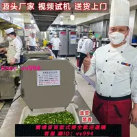 在飛比找樂天市場購物網優惠-多功能切菜機食堂商用酸菜廚房專用全自動新款機械切蔥花家用電動