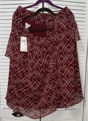 Jaclyn Smith Woman Short Sleeveless Size XXL Top Bottom’s Large spring Skirt