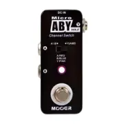 Mooer ABY MKII Guitar Effect Pedal Channel Switch True Bypass Full Metal MAB2