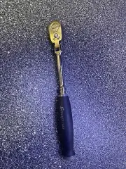 Snap On Tools NEW THLF72DT 1/4"dr Dark Titanium Soft Grip Long Flex Head Ratchet