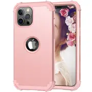 MCC Impact iPhone 11 Pro Shockproof 3in1 Rugged Case Cover Apple 11Pro [Rose Gold]