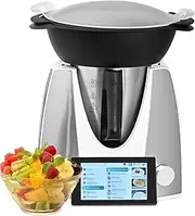Smart Food Processor, Auto Cooking Machine with WiFi Built-in, 10+ Preset Functions, TFT Display, 2.5L Kitchen Robot, Multicooker & Cooking Robot for Cook, Blend, Boil