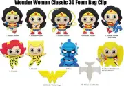 DC Wonder Woman Classic - 3D Foam Bag Clip in Blind Bag
