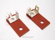 Pair of Fiber Board Woofer Terminals / Speaker Part / .205 Spade / FBT19