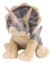 Cuddlekins Triceratops Dinosaur Plush Toy