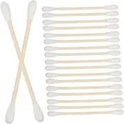 BELLIFFY 100 Pcs Multifunctional Cotton Swab Cleaning Cotton Swabs Precision Cotton Swabs Pointed Shape Swabs Eye Makeup Remover Swabs Makeup Swabs Navel Swabs Wood Cotton Swabs Cottonswabs