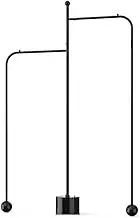 Coat Hanger Stand Rotary Coat Rack Sturdy Steel Heavy Duty Clothing Rack for Home Garment Store Coats Hats Scarves and Handbags Entryway Coat Rack