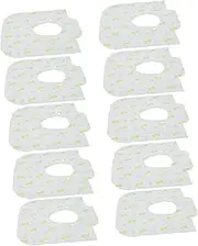 HEALSOPTHY 10Pcs Disposable Toilet Seat Covers Travel Toilet Paper Mats for Public Restrooms Individually Wrapped Portable and Safe for Family Use for Outdoor and Travel