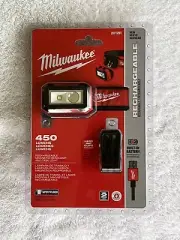 Milwaukee® 2012R 450 Lumen Rechargeable Magnetic Headlamp And Task Light