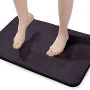 Walensee Extra Thick Memory Foam Bath Rug (17x24 Dark 17" x 24", Purple