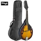 Stagg M20 A-Style Tear Drop Bluegrass 8 String Mandolin - Sunburst + Padded Bag