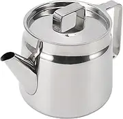 Stainless Steel Fat Container with Mains Sieve, Easy to Grapple Oil Container, Cooking Tool for The Kitchen at Home