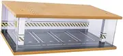 koolsoo 1/32 1/24 1/18 Scale Diecast Car Display Case,with Parking Lot Scene,Toy Car Parking Garage Diorama,for Model Cars, Display , Style B