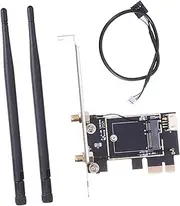 FELTECHELECTR WiFi Adapter Wireless Network Card for Desktop Supports for Gaming Streaming Secure Encryption for Home Use