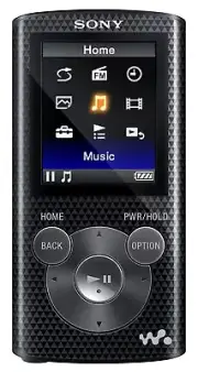 Sony NWZE385 16 GB Walkman MP3 Video Player (Black) NEW
