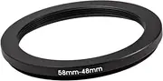 58mm to 48mm Step-Down Ring Filter adapter (58mm-48mm) Camera Filter Ring for 48mm UV ND CPL Filter (MPIXO)