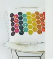 Hexie Pillow - fun pieced quilt PATTERN by Modern Handcraft