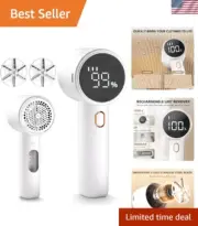 Portable Electric Lint Remover with Adjustable Speed - For Sweaters & Blankets