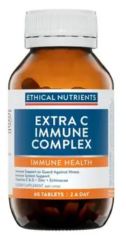 Ethical Nutrients Extra C Immune Complex | 60 tablets