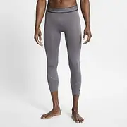 [Nike] Men's Pro 3/4-Length Tights, Gunsmoke/Gunsmoke/vast Grey/Black