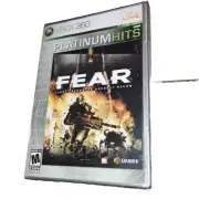 F.E.A.R. First Encounter Assault Recon Platinum Microsoft Xbox New *rattle* W17