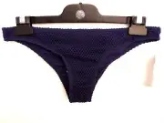 NWT RIP CURL JOYRIDE LUXE SKIMPY PANT BIKINI Navy MEDIUM code K315c