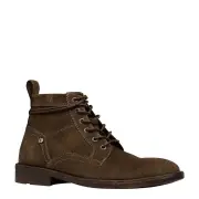 JENSEN TAUPE SUEDE BOOTS