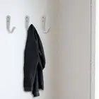 Hanger Coat Rack Hook Wall Hooks for Bathroom Kitchen Garage Strong Coat Towel