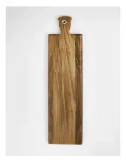 [Heritage] Classic Rectangular Acacia Paddle Board Large in Natural