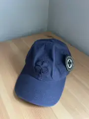 Men’s Adult Adjustable Black Clover Top Golf Baseball Hat Cap Navy Blue