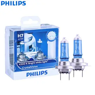 正品小店 東杰公司貨PHILIPS飛利浦新水晶之光H7 4300K 12V 55W燈泡