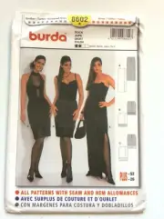 BURDA 8602 Sizes 10 - 26 With Seam And Hem Allowances