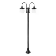 Solar LED Post Light 182cm Outdoor Street Garden Pathway Security Pole Lamp Yard Driveway Patio Energy Powered Pillar Lantern