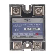 3X(SSR 25A 3-32V DC To 24-480V AC Single Phase Solid State Relay DC Control2471