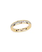 Bloomingdale's Fine Collection Diamond Channel Set Eternity Band in 14K Yellow Gold, 1.0 tcw