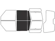 Rvinyl Window Tint Kit Fits Land Rover Discovery Ii 2000-2002