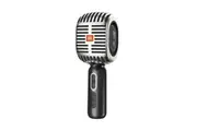JBL KMC600 Bluetooth Wireless Karaoke Microphone Silver