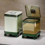 Rice Bucket Household Clamshell Rice Storage Box Grain Storage Rice Storage Box
