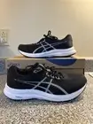 Asics Gel Contend 8 Amplifoam Black Running Shoes Men’s Size 8.5 Extra Wide 4E