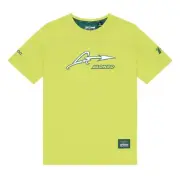 2024 Aston Martin F1 Mens Alonso Kimoa Band T-shirt lime size M