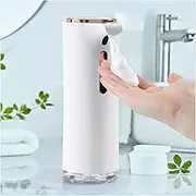 Sumille Automatic Soap Dispenser, 3 Level Adjustable Hand Soap Dispenser, Foaming Soap Dispenser 10oz/300ml Rechargeable Soap Dispenser, Touchless Hands Free Soap Dispenser for Bathroom and Kitchen