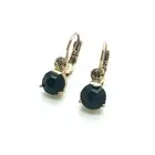 Earrings By Mariana My Treasures Coll. Simply Elegant Jet & Champagne Austria...
