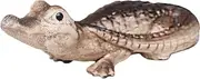STARTIST Pottery Clay Crocodile Mini Tea Pet Figurine Souvenir Cute Kung Fu Tea Pet Sculpture for Tea Room Car Decoration Accessories